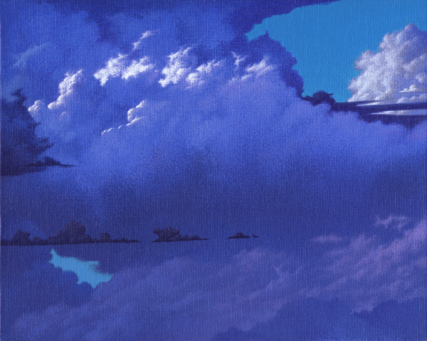 Peekaboo - Cloud Painting