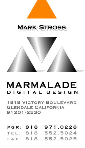 Marmalade Digital Design Business Card