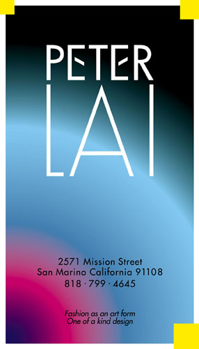 Peter Lai Business Card