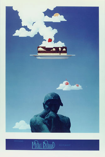 Michel Richard Poster by Mark Smollin