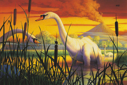 Swanasaurus Illustration by Mark Smollin