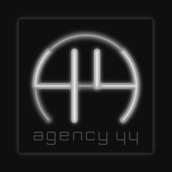 Agency 44 Logotype Rendered