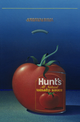 HUNT'S TOMATO SAUCE Illustration by Mark Smollin