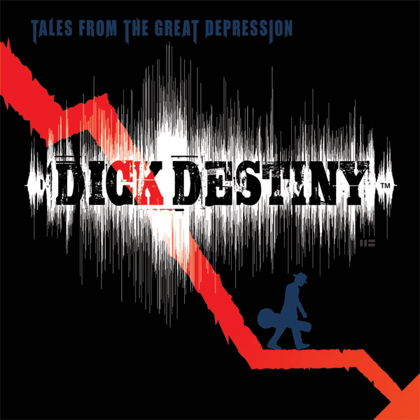 Dick Destiny, TALES FROM THE GREAT DEPRESSION CD Cover Design by Mark Smollin