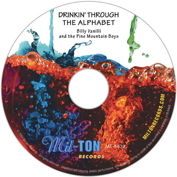 Drinkin Through The Alphabet CD design by Mark Smollin