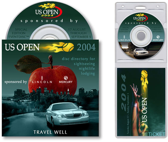 US Open CD graphics