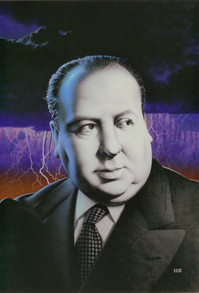 Alfred Hitchcock Portrait