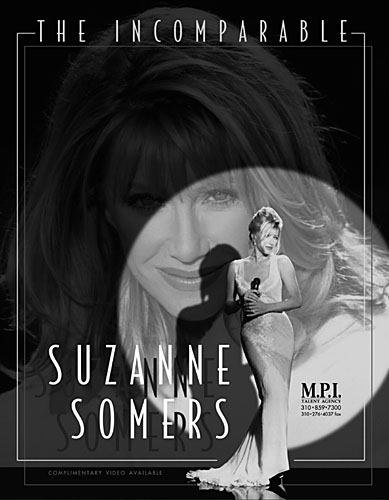 Suzanne Somers Print Promotion by Mark Smollin