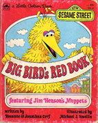 Big Bird's Red Book illustrated by Michael Smollin