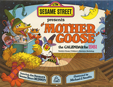 Sesame Street 1981 Calendar illustrated by Michael J Smollin