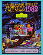 1992 Sesame Street Storytime Calendar illustrated by Michael Smollin