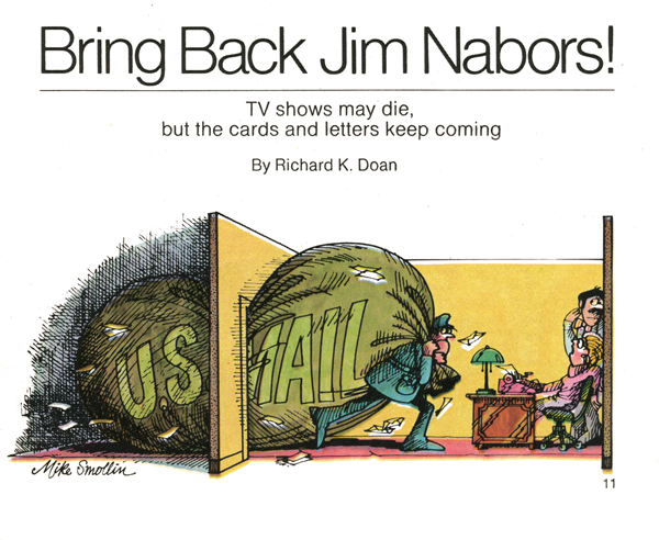 Bring Back Jim Nabors illustration by Michael Smollin