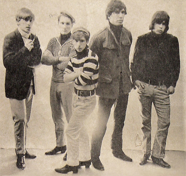 Thee Strangeurs Promo Image 1966 Courtesy Of Tracy Burroughs