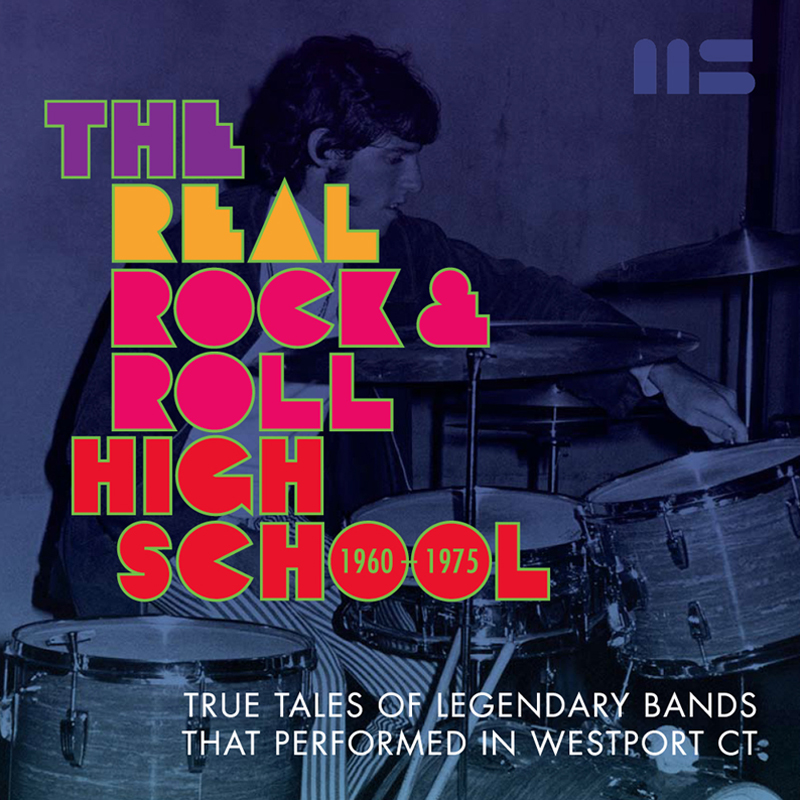 Book Cover Design For The Real Rock & Roll High School By Mark Smollin, featuring John Densmore